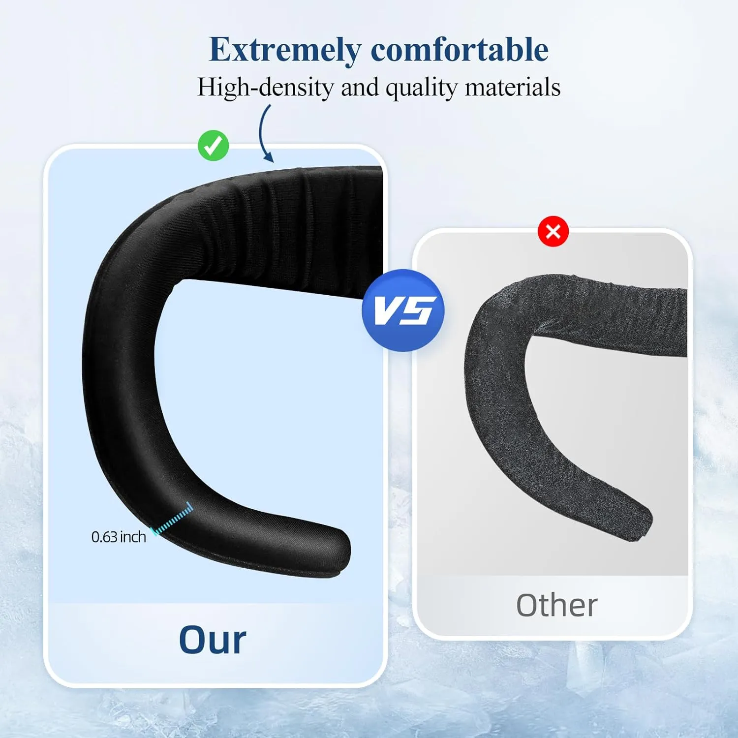 Replaceable Pad for Q3FC1/Q3FC3 Facial Interface