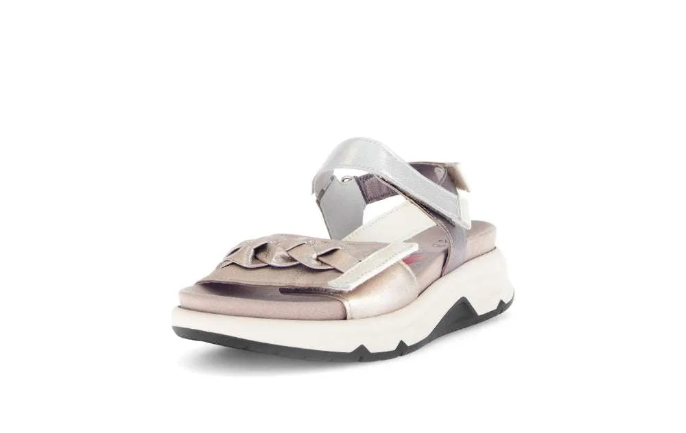 Rolling Soft Velcro Strap Sandal|6688382