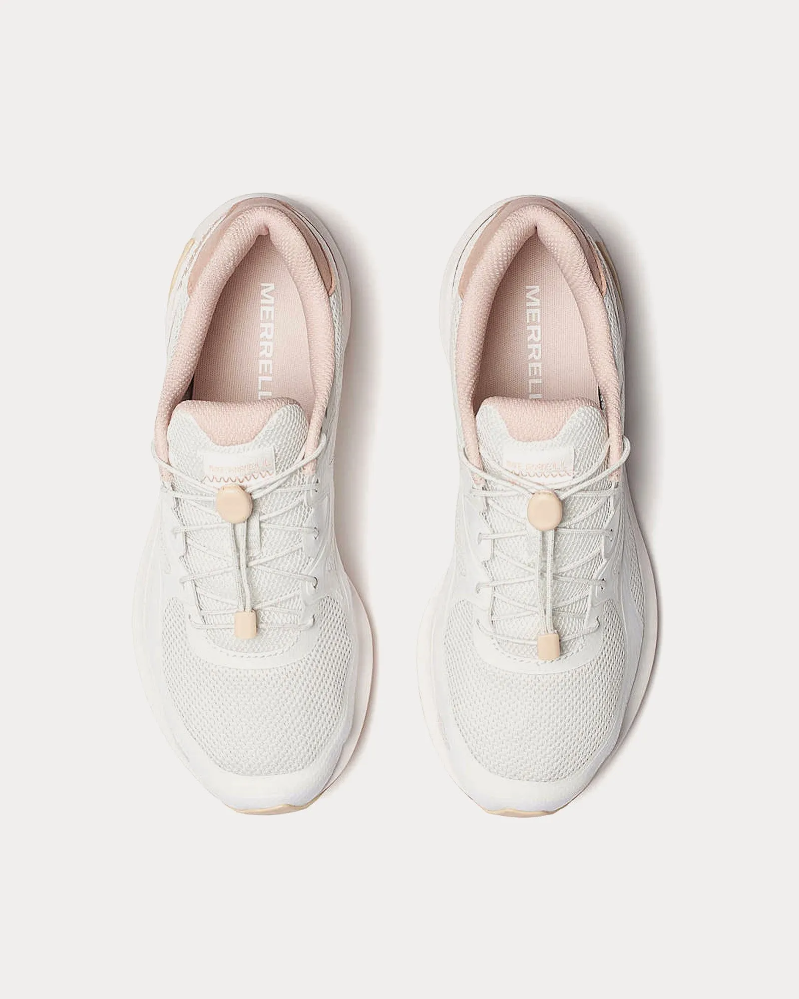 Skyquest Trek White / Rose Gold Low Top Sneakers