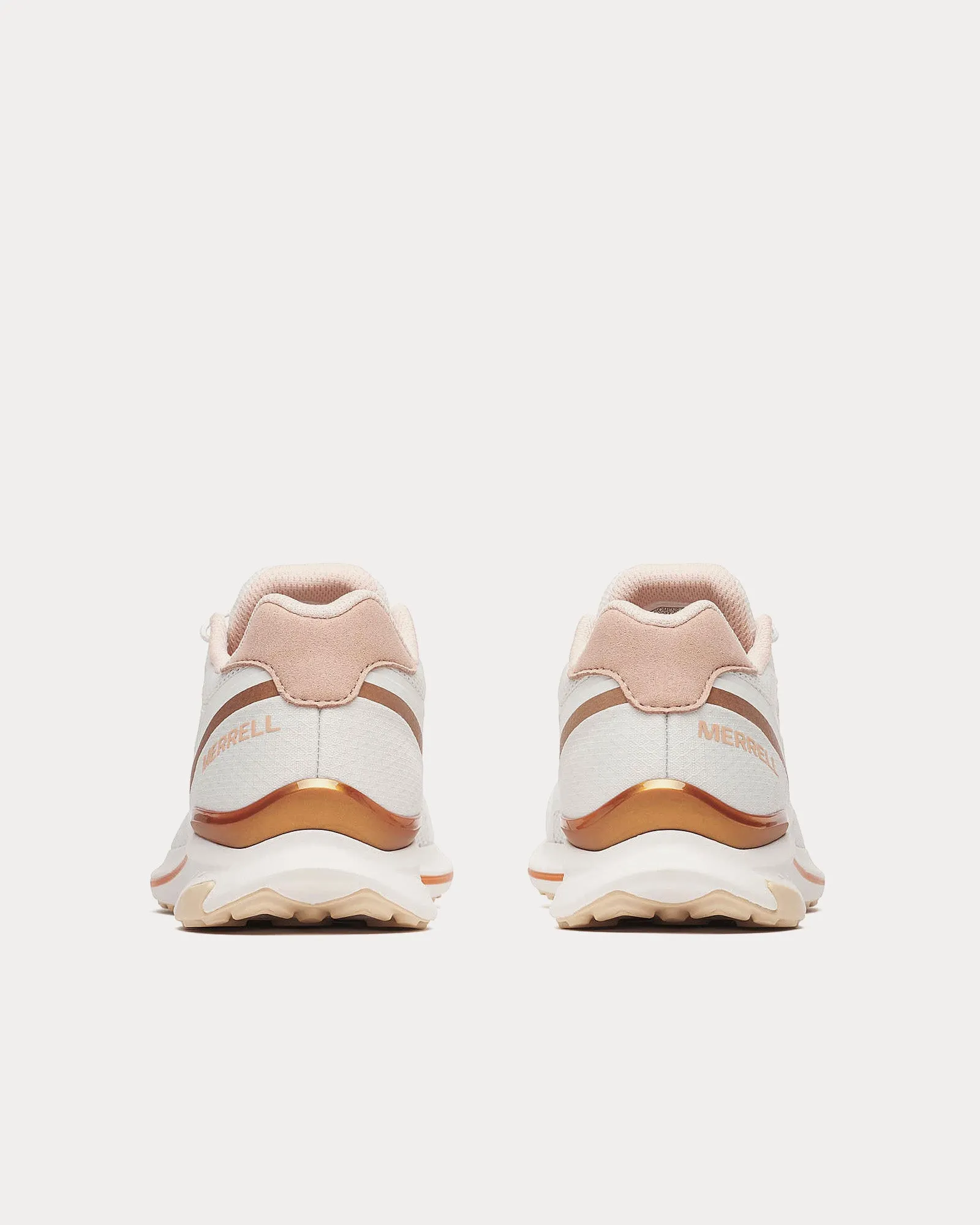 Skyquest Trek White / Rose Gold Low Top Sneakers