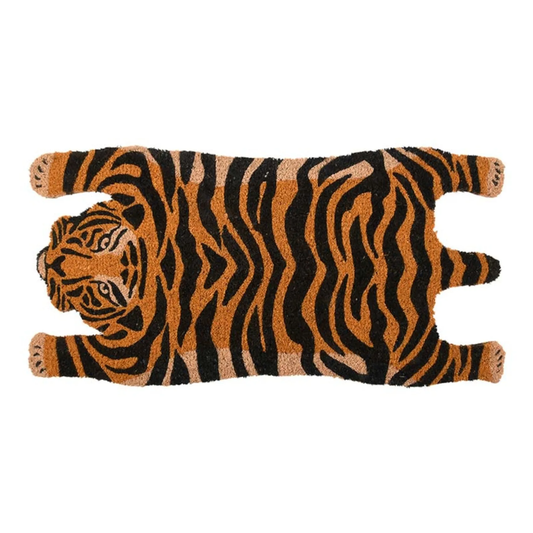Tiger Coir Welcome Mat with PVC Backing (76cm x 37cm)