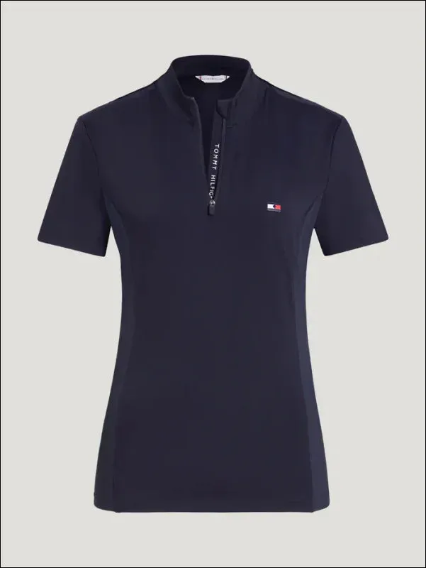 Tommy Hilfiger Womans Genoa Training Top - Desert Sky