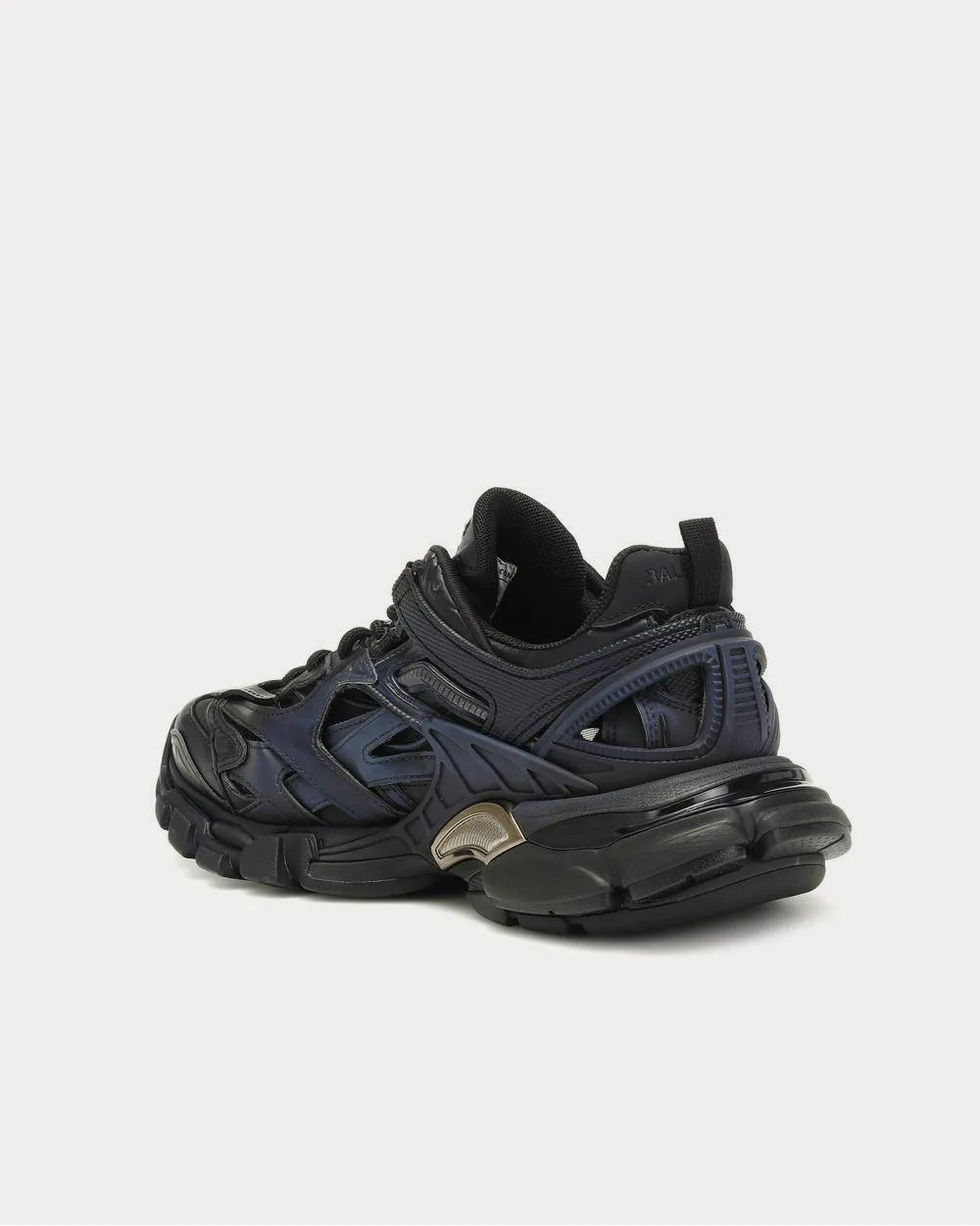 Track Black Low Top Sneakers
