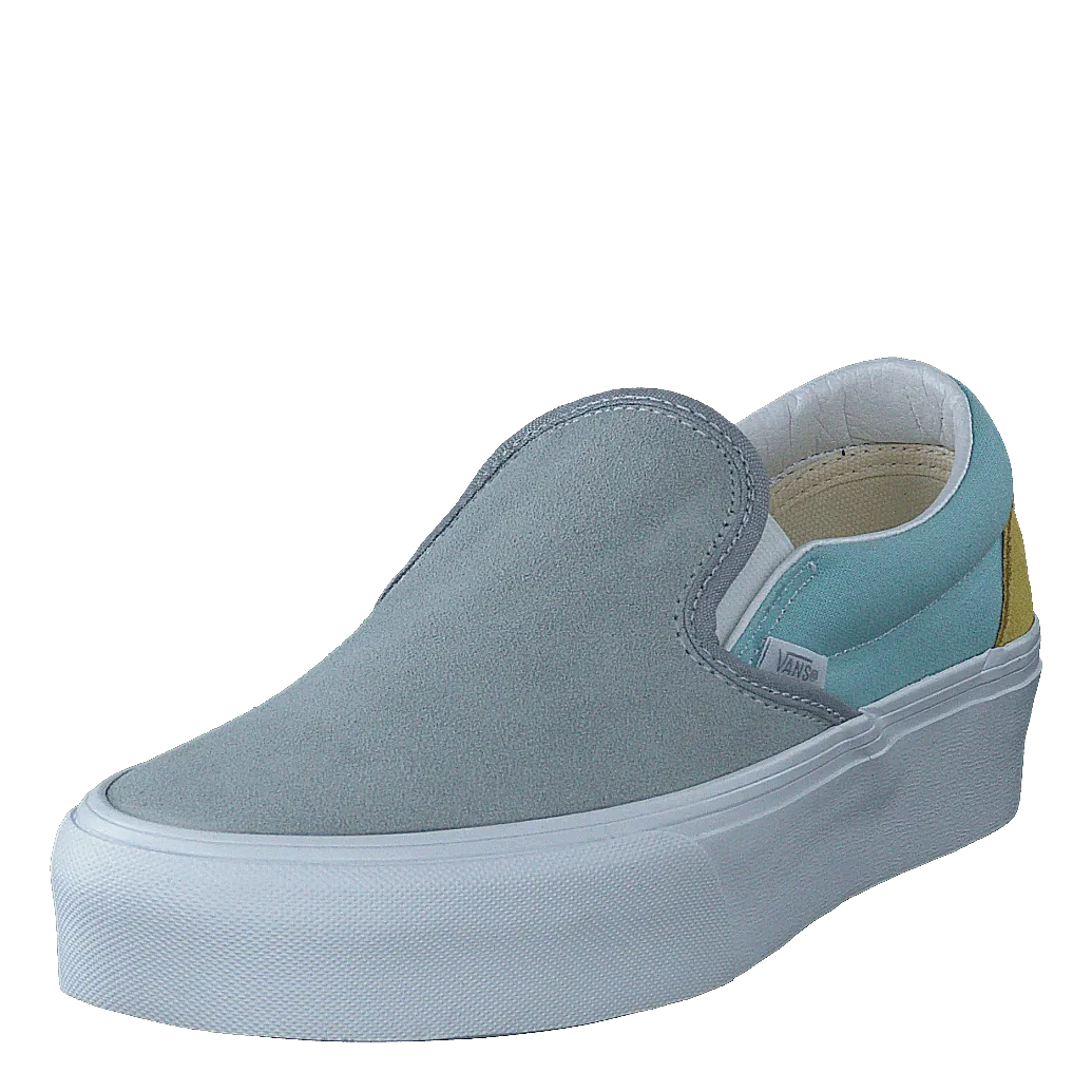 Ua Classic Slip-on Platform (color Block)pastel/trwht