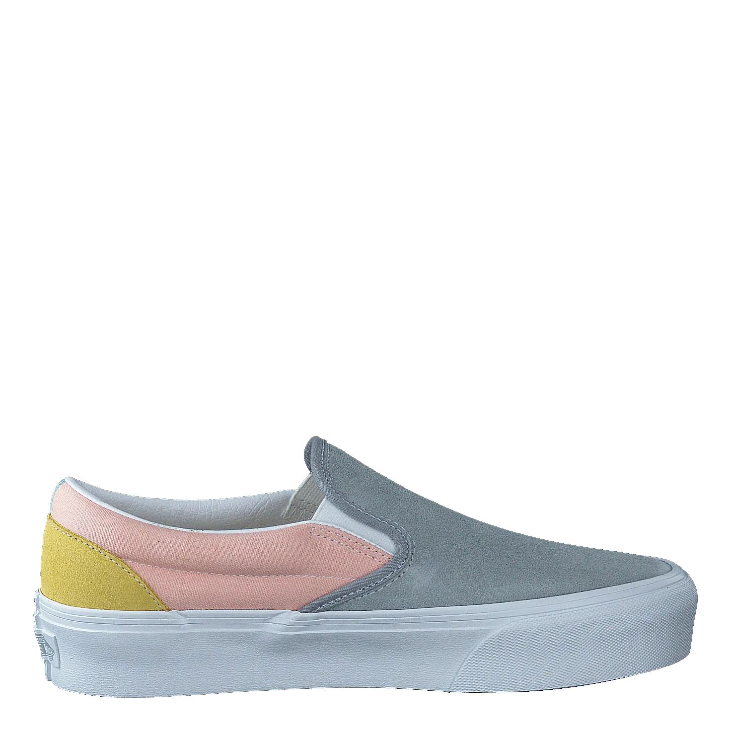 Ua Classic Slip-on Platform (color Block)pastel/trwht