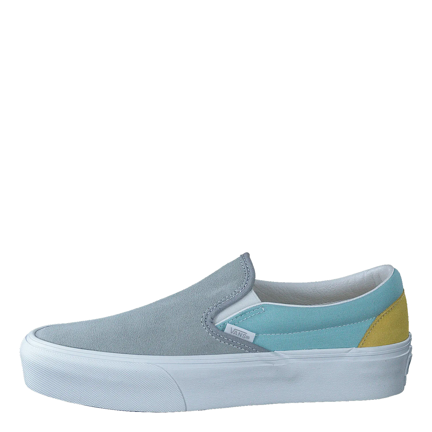 Ua Classic Slip-on Platform (color Block)pastel/trwht