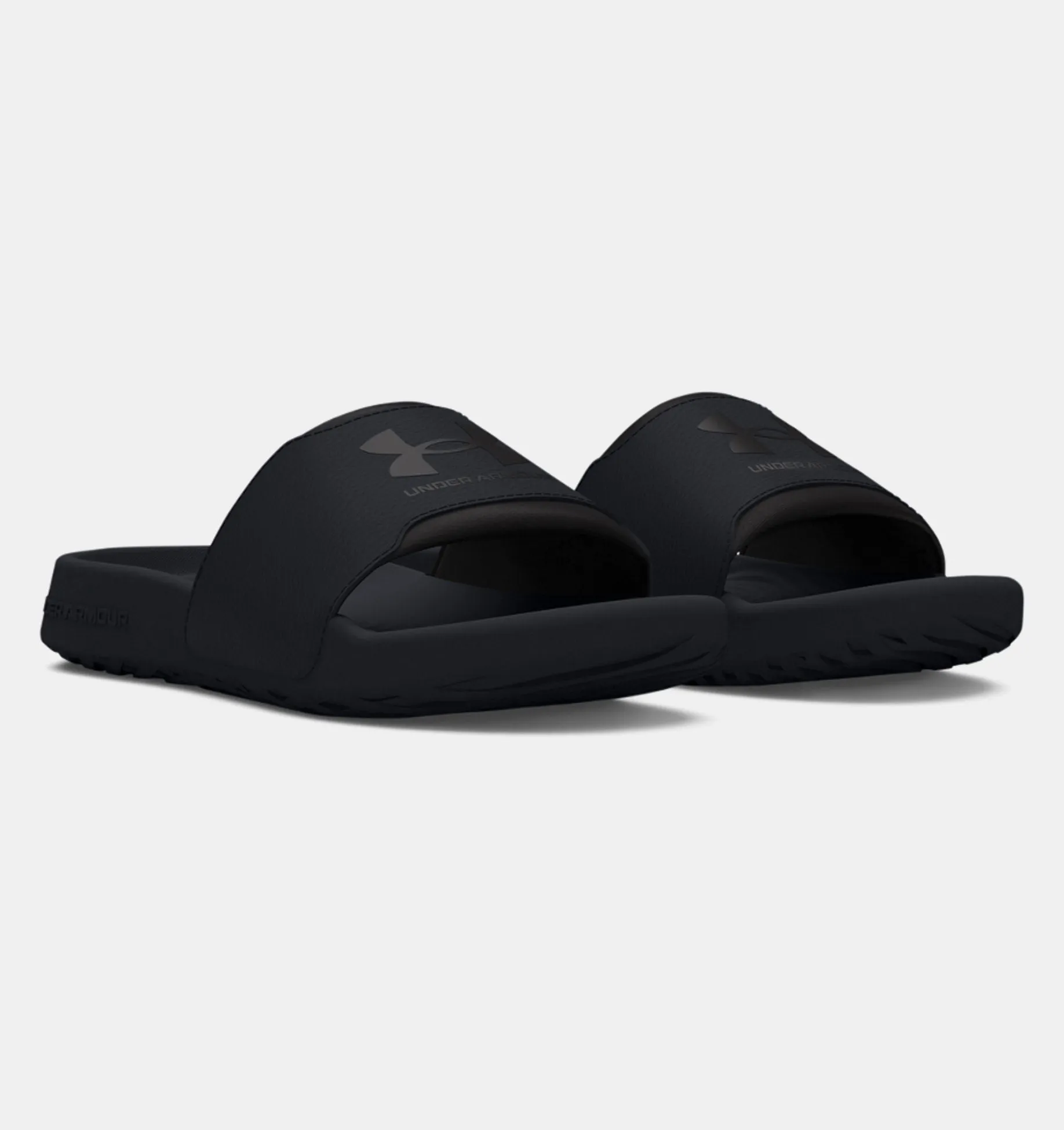 Under Armour Boys' UA Ignite Select Slides - Black