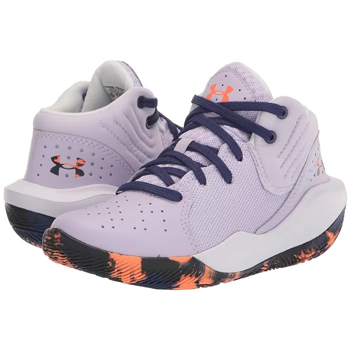 Under Armour Jet 21 Basketball Shoes Black/White Size 11K Unisex New