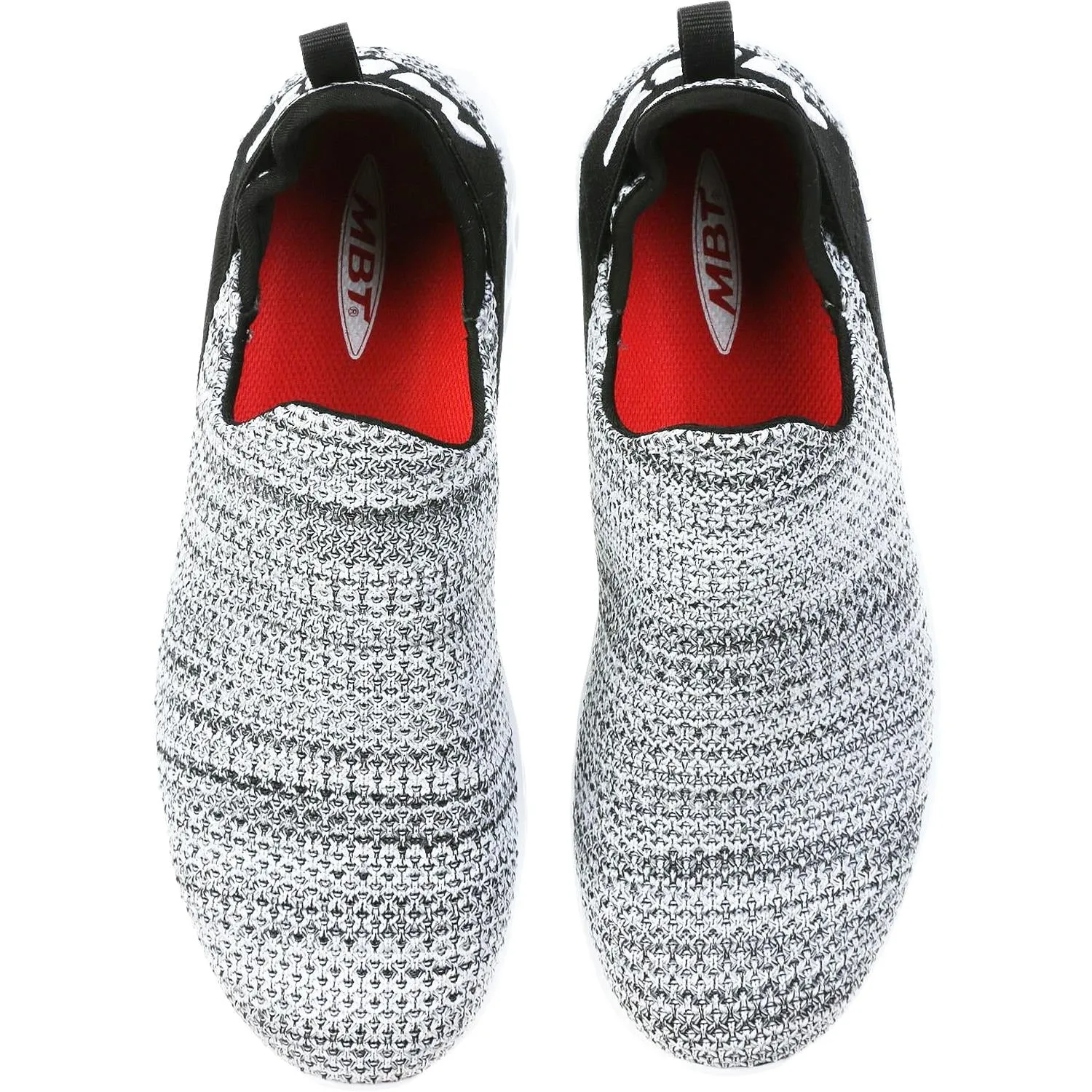 Women's MBT Rome Black/White Mesh